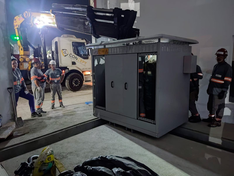 Novas Esteiras - Fase 1 e 2 | Concept Engenharia